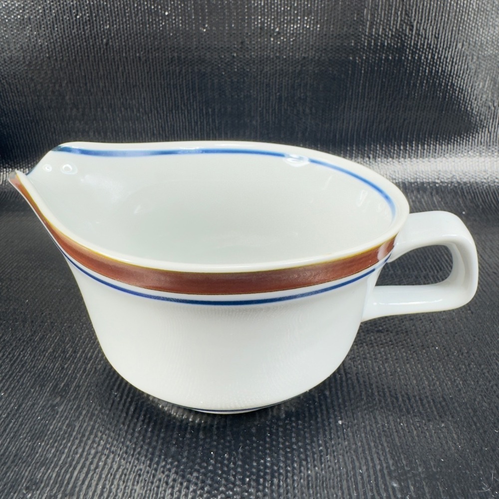 Salem Stoneware Georgetown Gravy Boat Sauce Dish American Country Farmhouse VTG